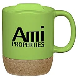 Cork Base Ceramic Mug - 12 oz.