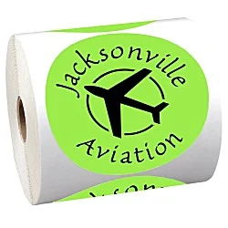 Sticker by the Roll - Circle - 4"