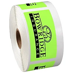 Sticker by the Roll - Rectangle - 1-1/2" x 3"