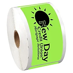 Sticker by the Roll - Rectangle - 2" x 4-5/8"