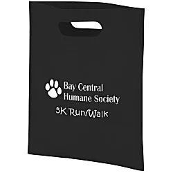 Non-Woven Cut-Out Handle Bag - 14 inches x 11 inches - 24 hr