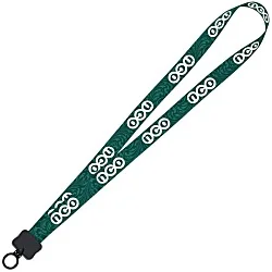 Dye-Sub Lanyard - 3/4" - 32" - Plastic O-Ring - Damask