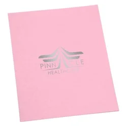 Recycled Paper Two-Pocket Presentation Folder