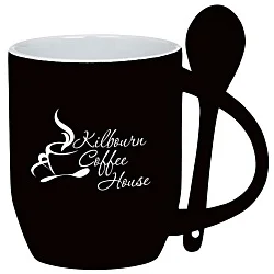 Rounded Spooner Coffee Mug - 11 oz.