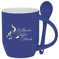 Rounded Spooner Coffee Mug - 11 oz