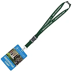 Maverick Lanyard & Badge Combo - 40" - 6" x 4"