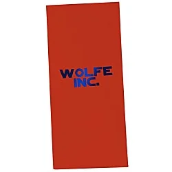 Gloss Paper Two-Pocket Mini Folder - 9" x 4"