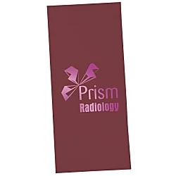 Linen Paper Two-Pocket Mini Folder - 9" x 4"