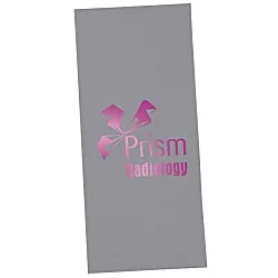 Linen Paper Two-Pocket Mini Folder - 9" x 4"