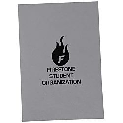 Linen Paper Two-Pocket Mini Folder - 8-3/4" x 6"
