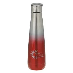 Ombre Peristyle Vacuum Bottle - 16 oz - Laser Engraved
