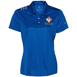adidas Performance 3-Stripe Polo - Ladies'