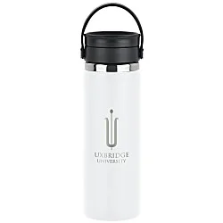 Hydro Flask Wide Mouth with Flex Sip Lid - 20 oz. - Laser Engraved