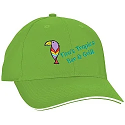 Berne Cotton Twill Sandwich Cap - 24 hr