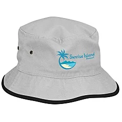Brushed Cotton Twill Bucket Hat - Full Colour
