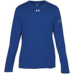 Under Armour Team Tech Long Sleeve T-Shirt - Men's - Embroidered