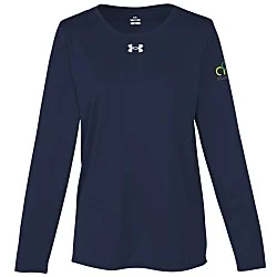 Under Armour Team Tech Long Sleeve T-Shirt - Ladies' - Embroidered
