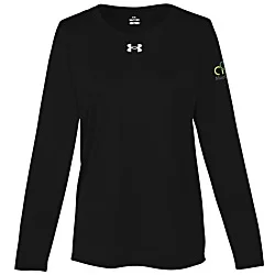 Under Armour Team Tech Long Sleeve T-Shirt - Ladies' - Embroidered