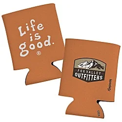 Life is Good Koozie® Can Cooler - Full Colour - LIG