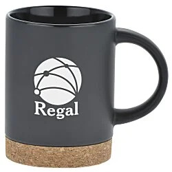 Caspian Coffee Mug with Cork Bottom - 13.5 oz. - 24 hr