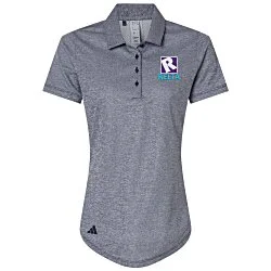 adidas Space Dye Polo Shirt - Ladies'
