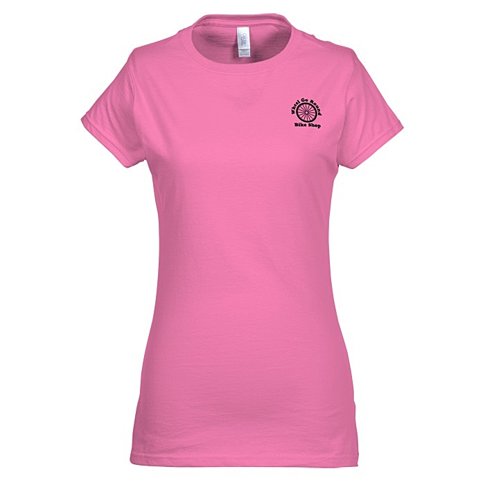 4imprint.ca: Gildan Softstyle T-Shirt - Ladies' - Colours - Screen ...