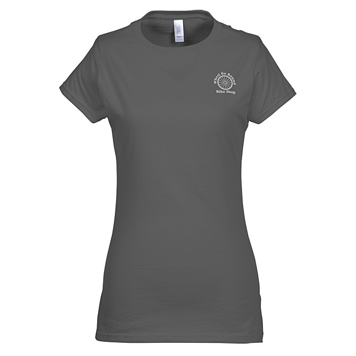 4imprint.ca: Gildan Softstyle T-Shirt - Ladies' - Colours - Screen ...