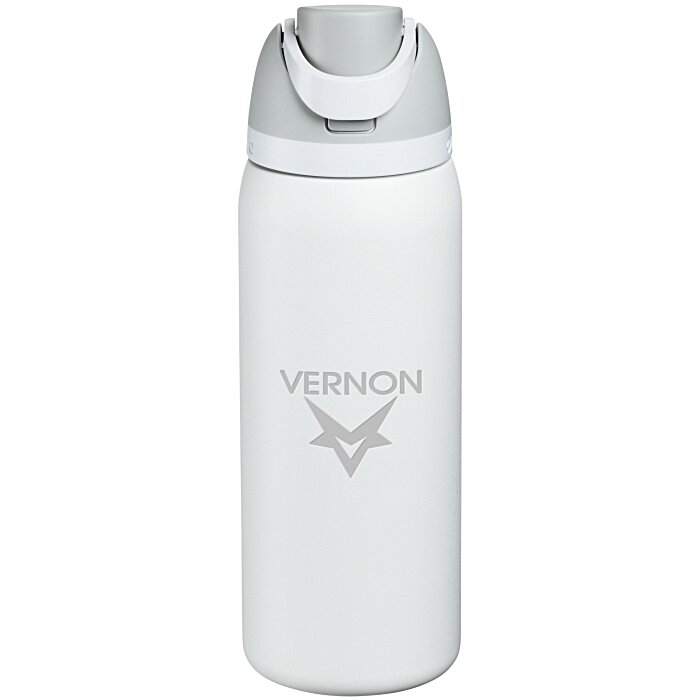 Custom owala FreeSip Vacuum Bottle - 32 oz. - Laser Engraved