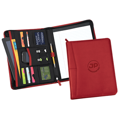 Pedova Zippered Padfolio